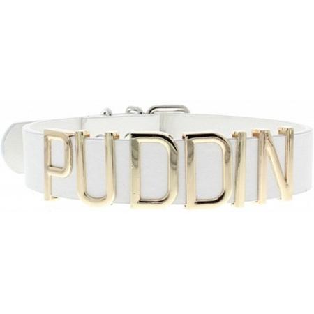 Puddin choker Harley Quinn wit/goud - Cosplay - Zacs Alter Ego